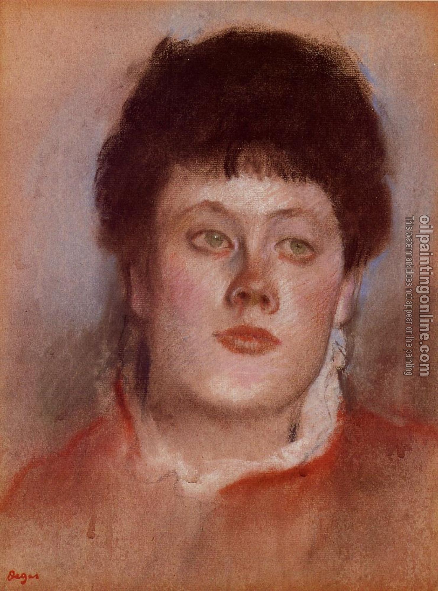 Degas, Edgar - Portrait of a Woman
